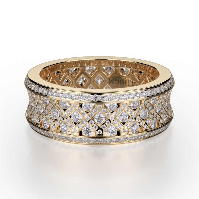 Michael M 18k Gold Yellow Diamond Ring