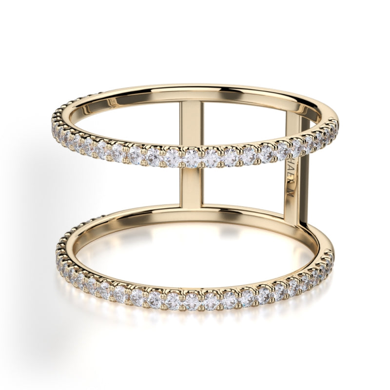 Michael M 14k Yellow Gold Diamond Ring