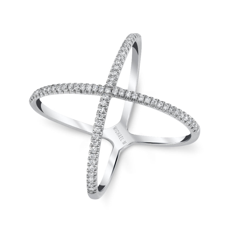 Michael M 14k White Gold Ring