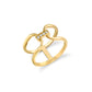Michael M 14k Yellow Gold Diamond Ring