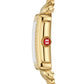 Michele Deco Madison Mid Gold Diamond Complete Watch