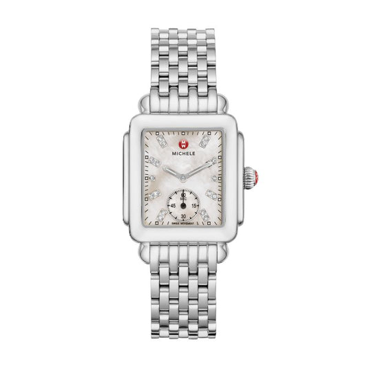 Michele Deco Mid Diamond Dial Complete Watch