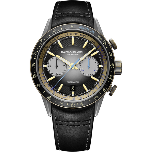 Raymond Weil Bi-compax Bronze and Titanium Watch