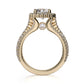 Michael M 18k Yellow Gold Stella Engagement Ring