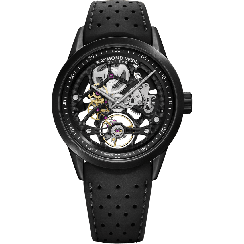 Raymond Weil Freelancer Skeleton Black Watch