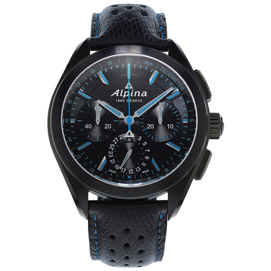 ALPINA Alpiner 4 Flyback Chronograph Automatic Black Dial Men's Watch AL-760BN5FBAQ6