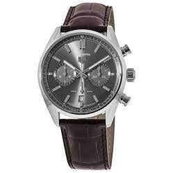 Tag Heuer Carrera Chronograph Leather Watch