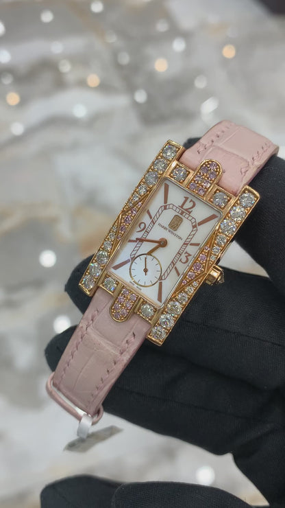 Harry Winston Aurora Pink Diamond 18k Rose Gold 2.25ct