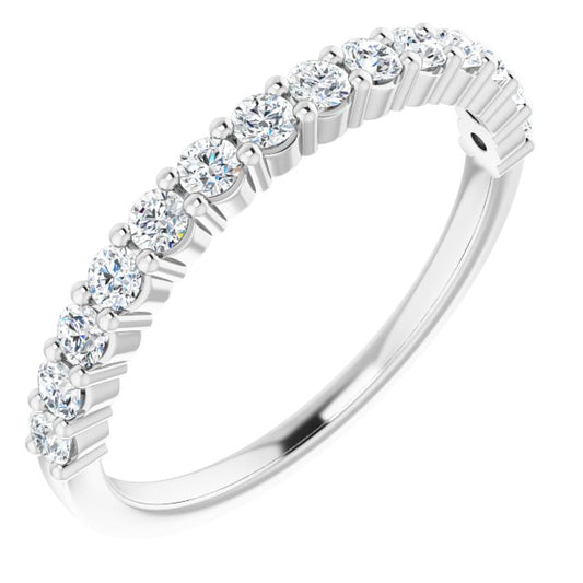 Platinum 3/8 CTW Diamond Anniversary Band