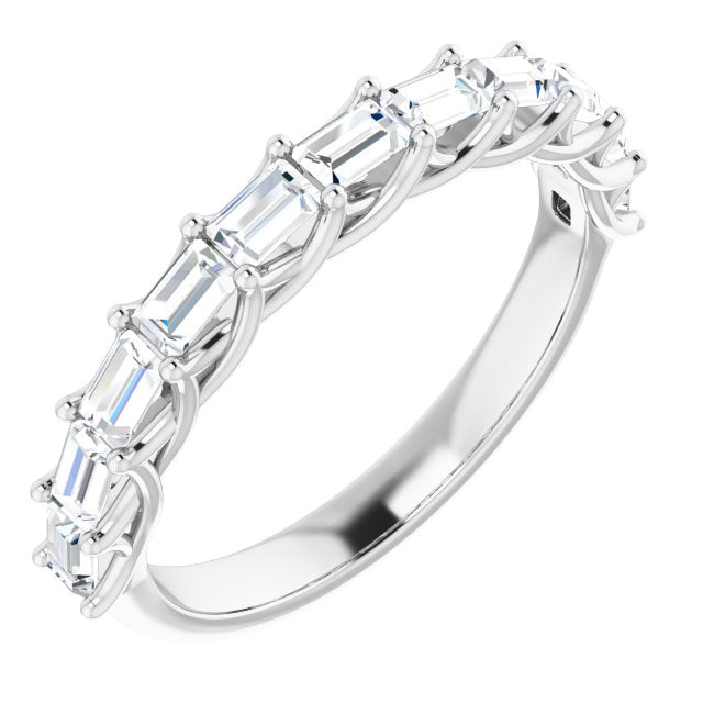 Platinum 3/4 CTW Diamond Anniversary Band