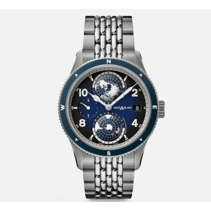 Montblanc 1858 Geosphere Blue Dial