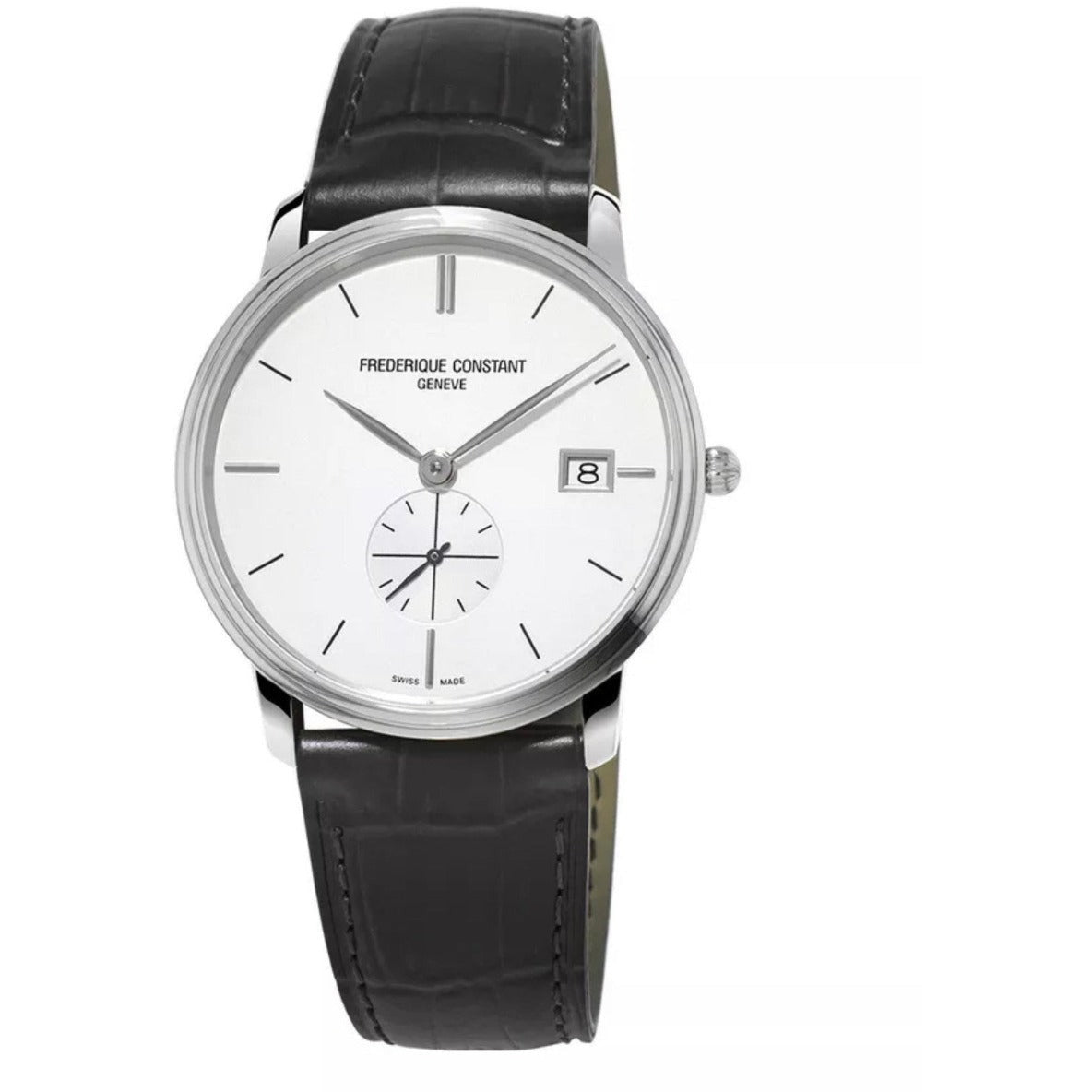 Frederique Constant Men’s FC710S4S6 Slim Line Swiss Automatic Black Watch
