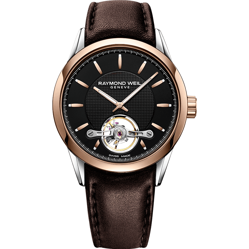 Raymond Weil Freelancer Rose Gold Watch