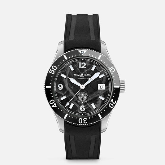 Montblanc Iced Sea Automatic Date Black Watch